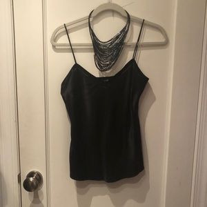 J. Crew Silk Camilose Black Size Small 100% Silk